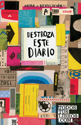 Portada del libro Destroza este diario. Ahora a todo color