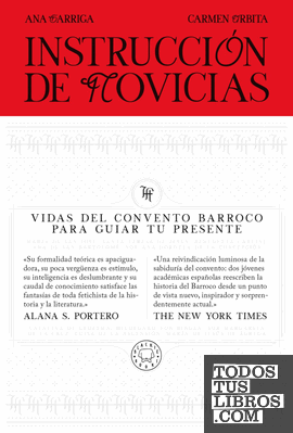 Portada del libro Instrucción de novicias